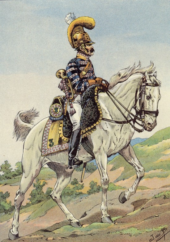 Trompette des Dragons de la Garonne vers 1818 - DR