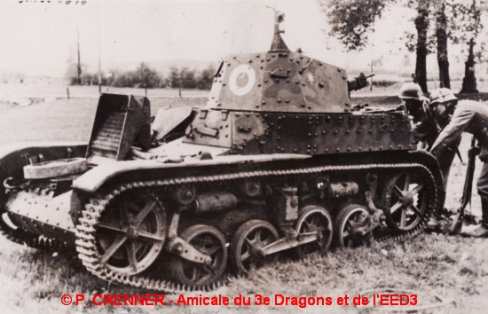 AMR-33 du 3e RDP en mai 1940 - DR